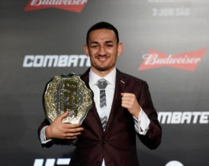 Max Holloway at UFC 212