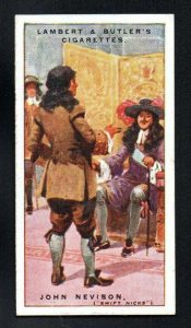 Famous Highwaymen Cigarette card