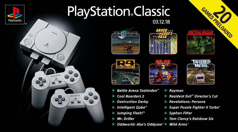 Classic Games Console