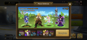 Savannah used as defence in Summoners War