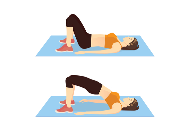 Lower back exercise 