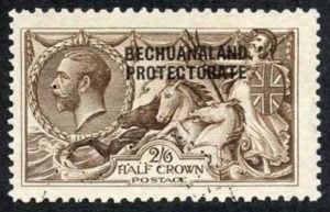 Seahorse Stamp Bechuanaland Protectorate