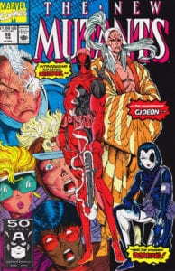 New Mutants 98 1st Appearance of Deadpool