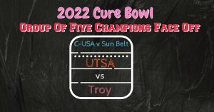 2022 Cure Bowl UTSA v Troy