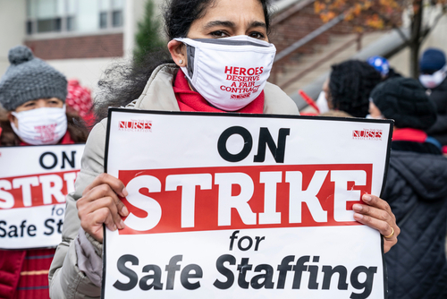 Nurses on Strike
