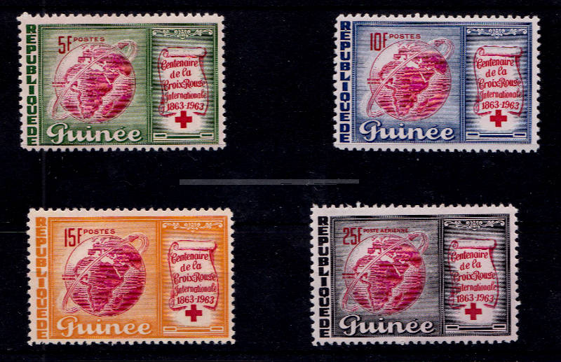 Guinea 1963 Red Cross