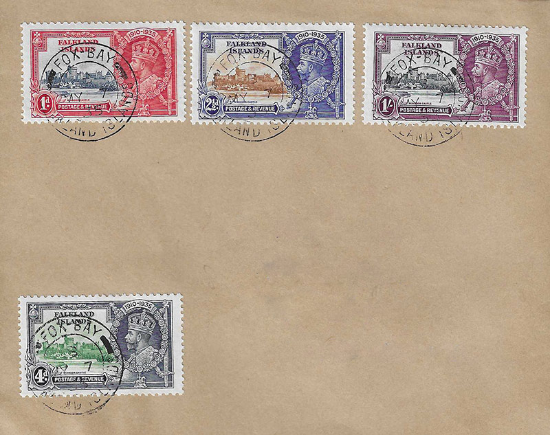 Falklands 1935 FDC