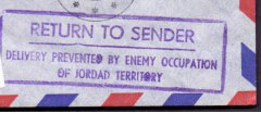 Jordan Return To Sender Handstamp