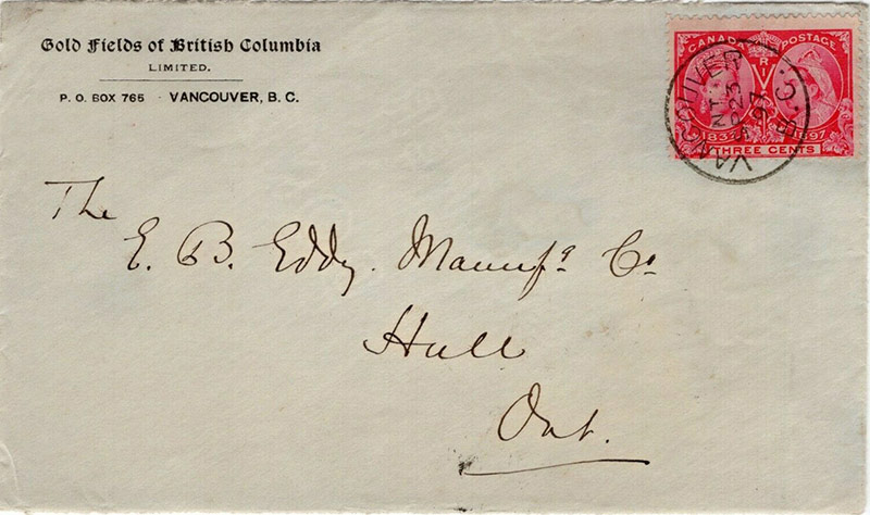 1897 Canada Cover