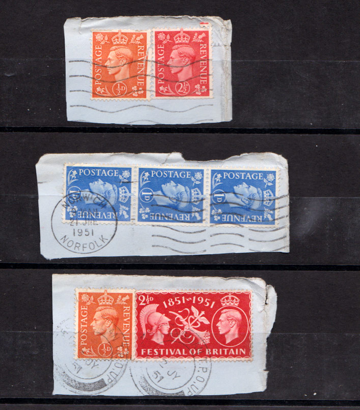 GVI 1950 Stamps