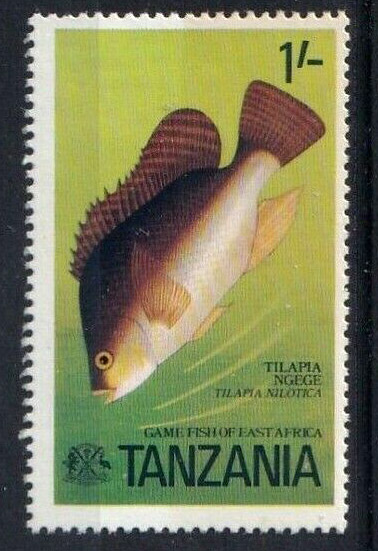 Nile Tilapia Tanzania Stamp