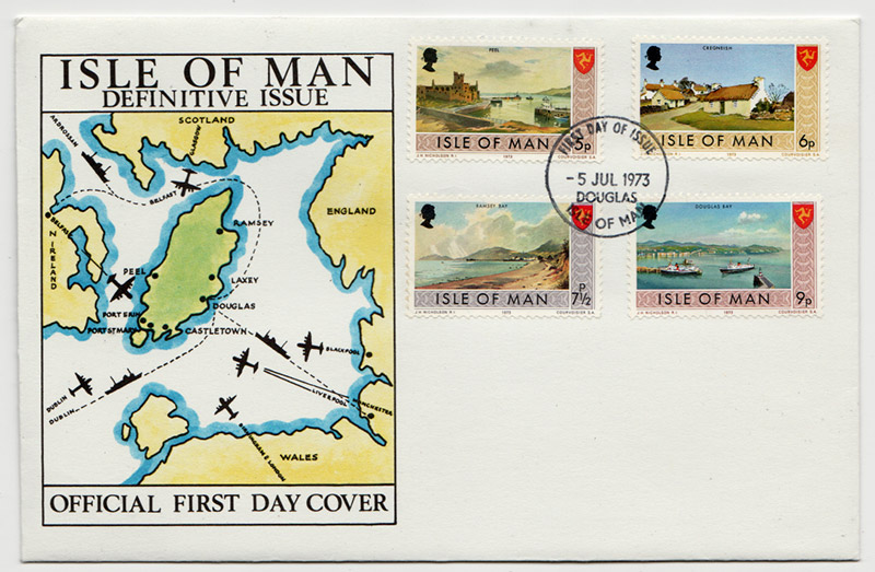 IOM 1973 FDC