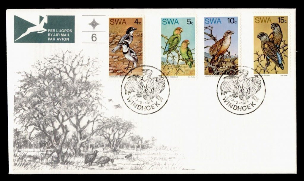 1974 SWA FDC