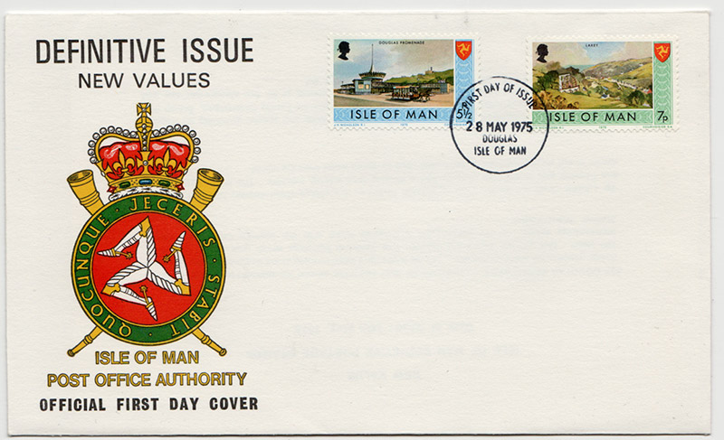 IOM Definitive FDC 1975