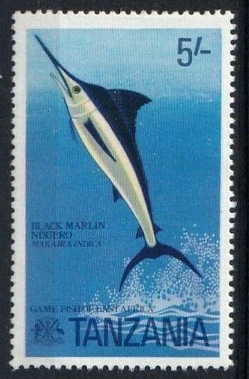 Black Marlin Stamp