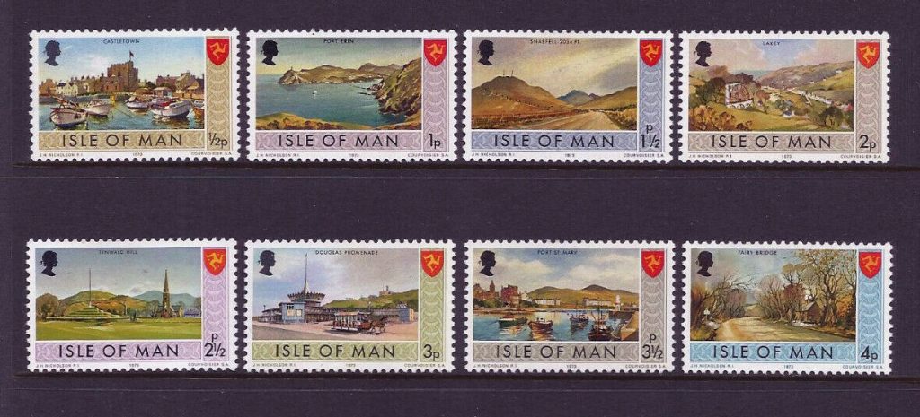 IOM Stamps 1973