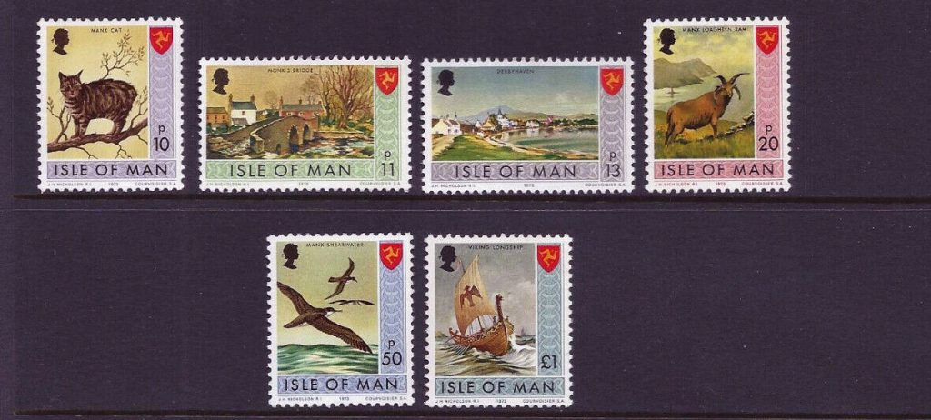 IOM Definitive Stamps High Values
