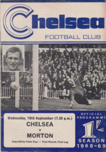 Chelsea v Morton Fairs Cup