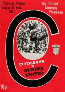 Clydebank v Dundee United 1977