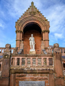 Rabbie Burns Monument In Kay Park Ayrshire