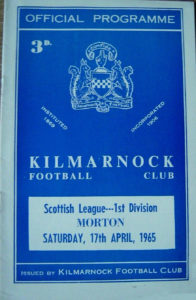 Kilmarnock - Morton 1964-65