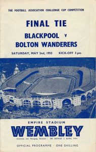 1953 FA Cup Final Programme