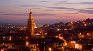 Cork City Night Scene