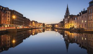 View of the river lee in Cork