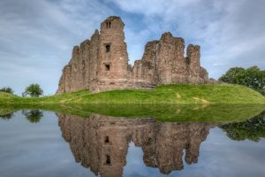 The ruins of Brough Castle - 4 miles north of Kirkby Stephen