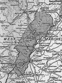 Map of Longtown