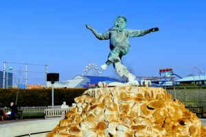 The Jolly Fisherman the official mascot of Skegness