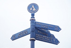 Bowness-On-Solway Sign in Cumbria