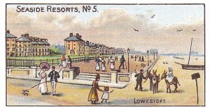 Lowestoft Card From The 1899 Wills Set