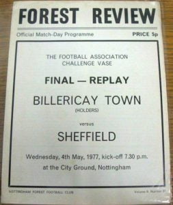 1977 FA Vase Final Replay