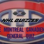 NHL Quizzes - Montreal Canadiens