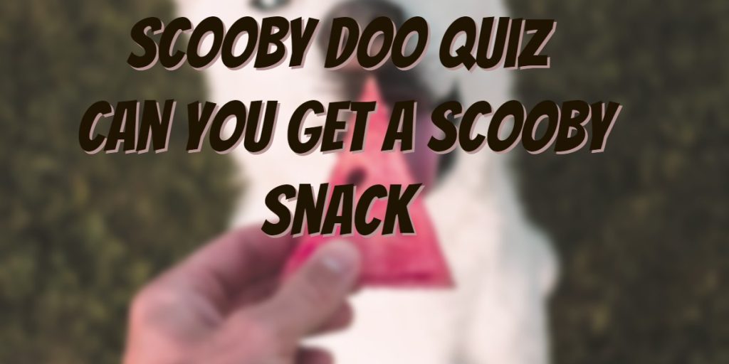 Scooby Doo Quiz Can You Earn A Scooby Snack?