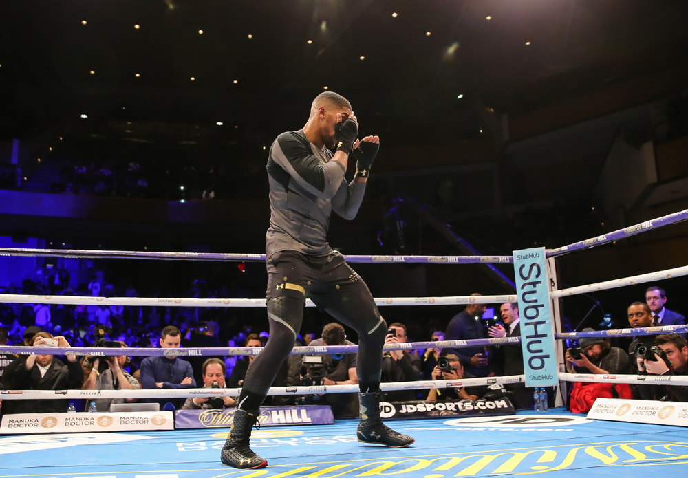 Joshua Vows to Regain Belts!