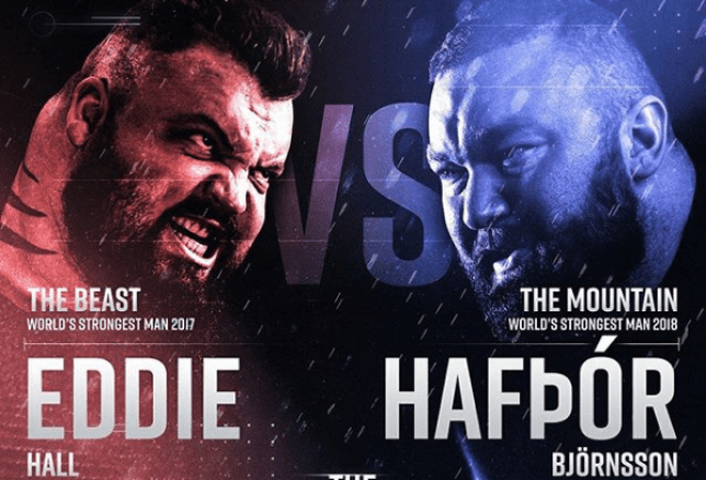 Eddie Hall vs Hafthor Bjornsson!