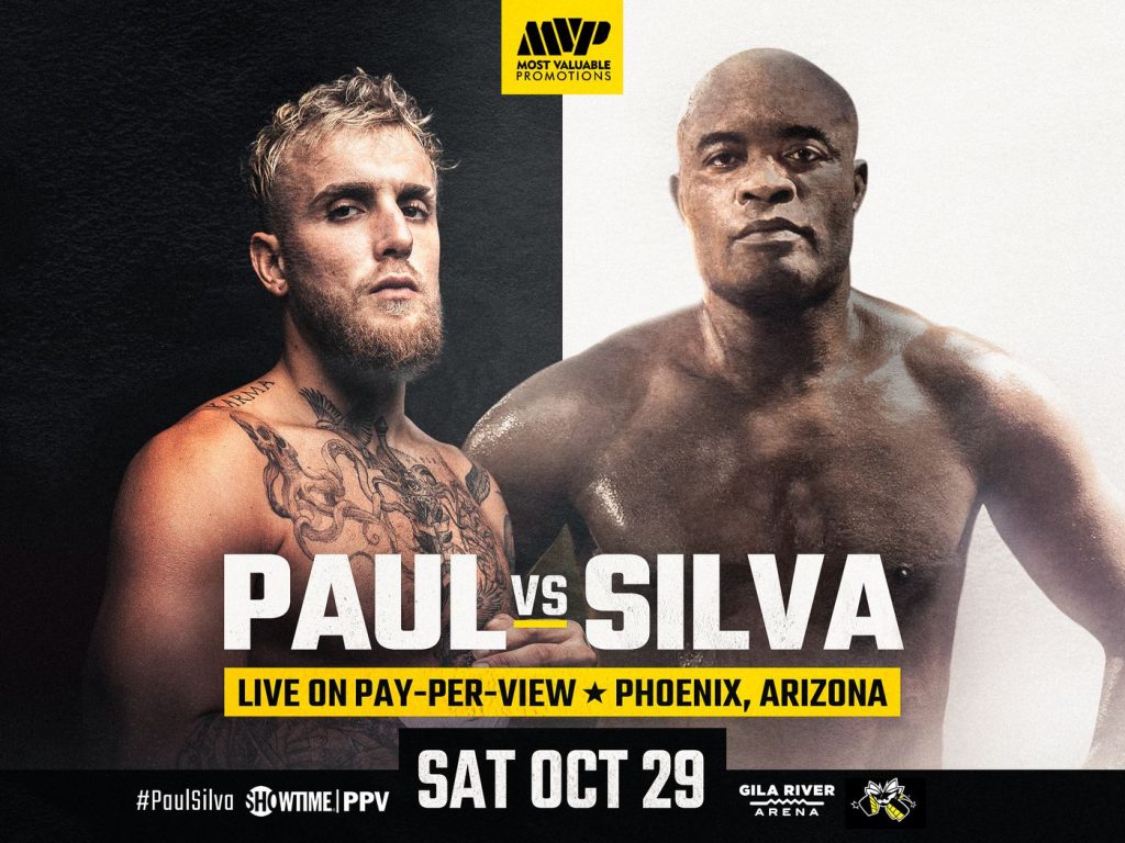 Jake Paul v Anderson Silva!