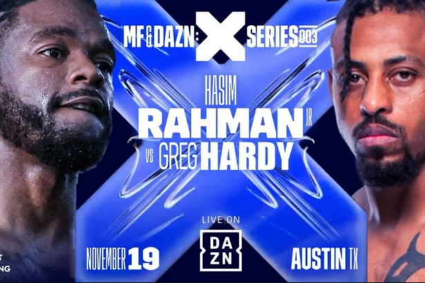 Hasim Rahman Jr Upset by Greg Hardy!