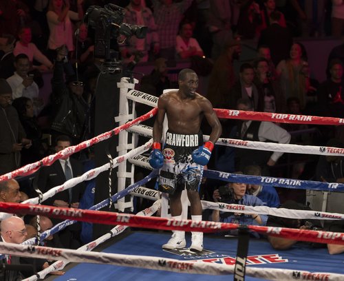 Crawford Aims to Show he is the Best in the World!