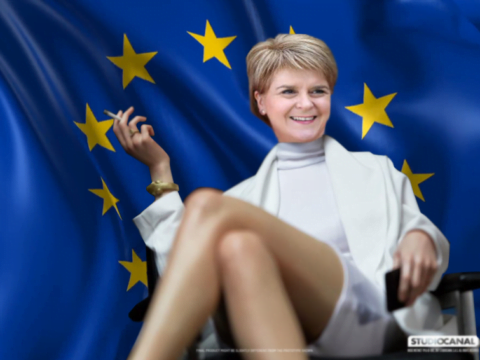 Scotland’s First Minister in secret tryst with the EU’s Barnier!