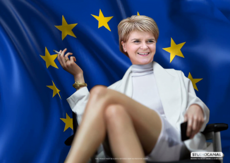 Scotland’s First Minister in secret tryst with the EU’s Barnier!