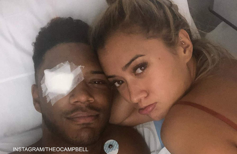 Love Island star loses sight in one eye after champagne cork accident