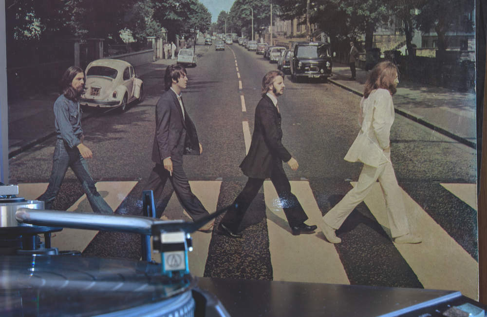 Beatles fans gather to recreate cover shot for 50th anniversary of iconic Abbey Road photo