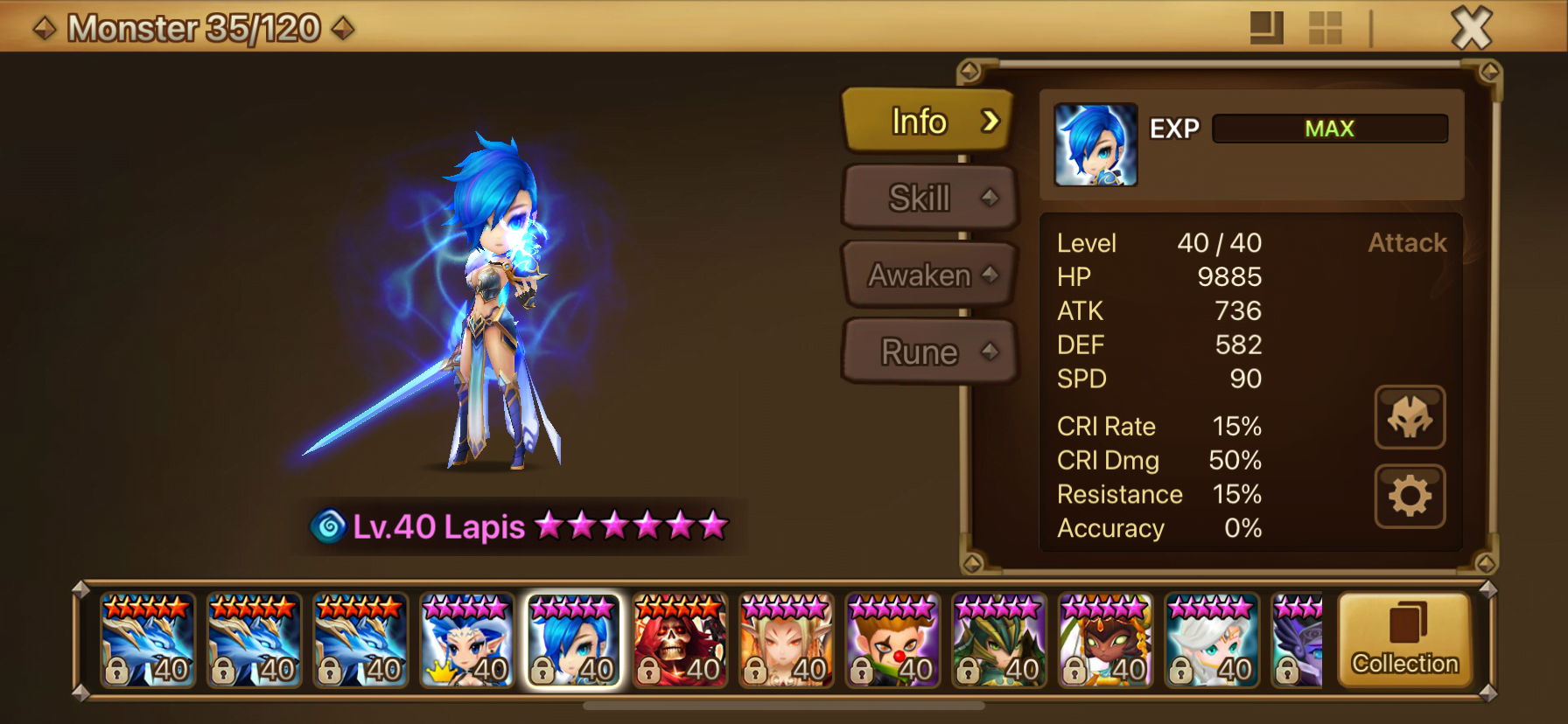 Summoners War! Lapis!