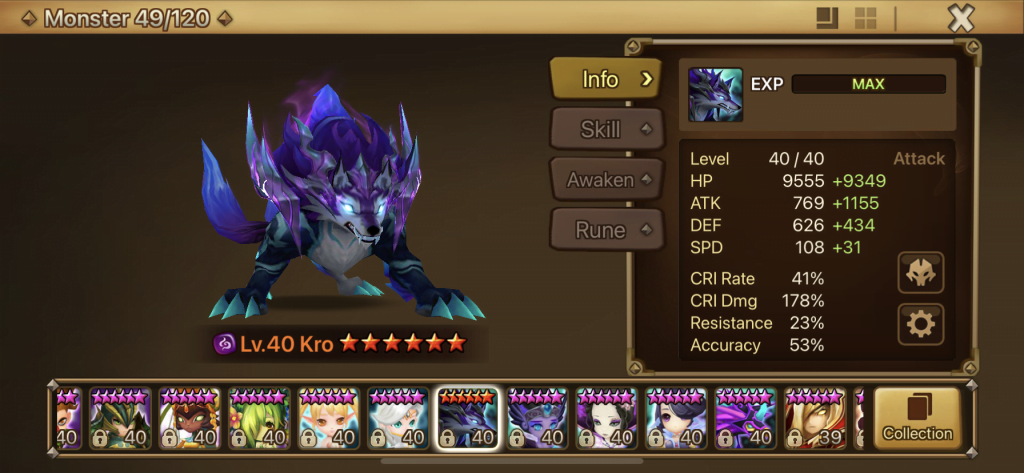 Summoners War! Kro!