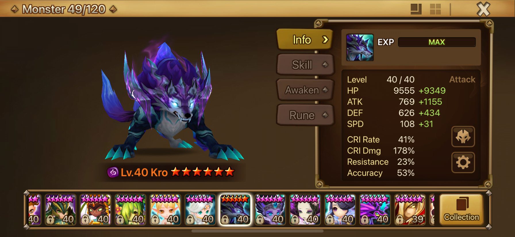 Summoners War! Kro!