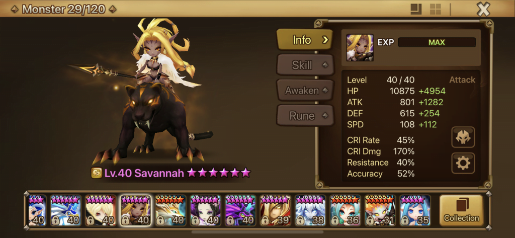 Summoners War! Savannah!