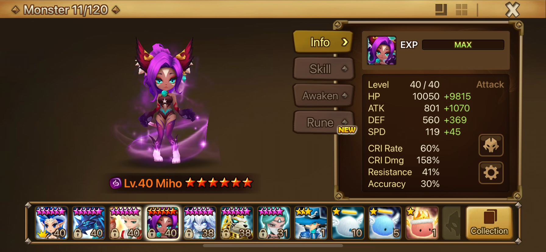 Summoners War! Miho!